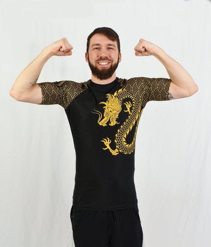 Rashguard manches courtes - Année du dragon - Solar - Solar - Vêtements de combat