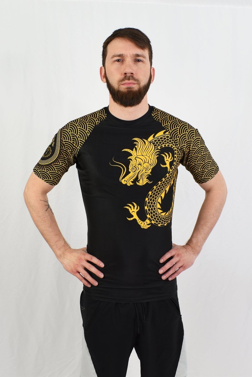 Rashguard manches courtes - Année du dragon - Solar - Solar - Vêtements de combat