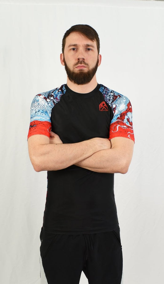 Rashguard manches courtes - Sang Glacial - Solar - Solar - Vêtements de combat